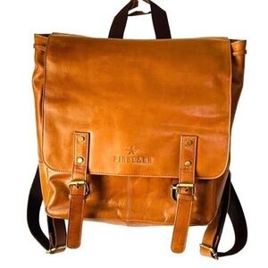 Finelaer Large Genuine Leather Backpack